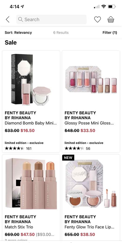 beauty fendi prezzi|fenty beauty price range.